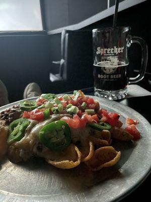 Pork nachos