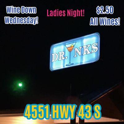 Wine Down Wednesdays!