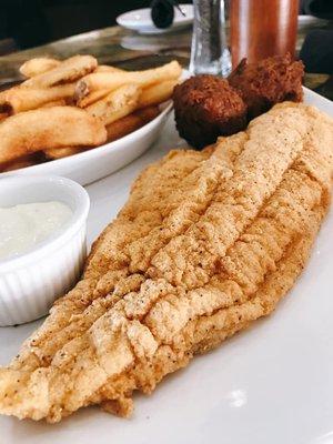 Seasonal Fried Catfish