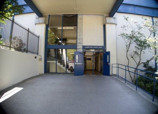 Entrance to the Pool