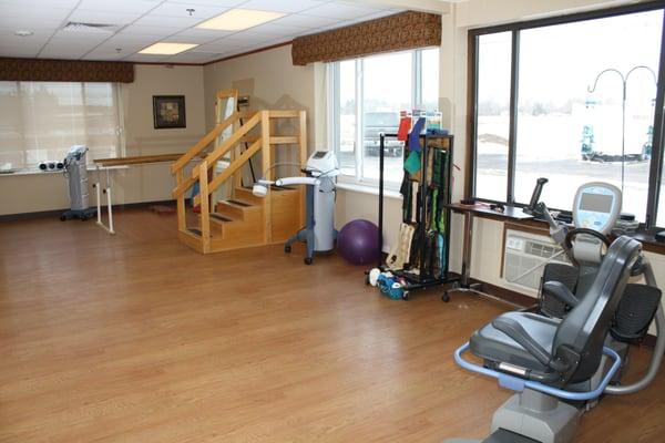 Newly remodeled therapy room