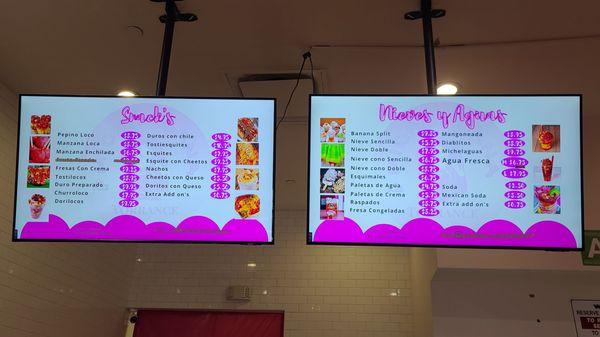 Menu Boards  01-14-2023