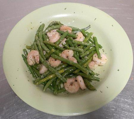 Shrimp & Green beans