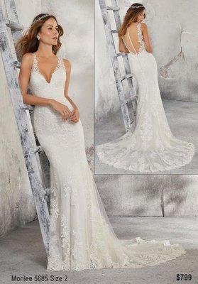 Over 400 brand new bridal gowns in stock at Songbirds on clearance for $799 or less! Size 0-28.