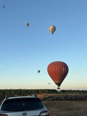 hot balloon ride