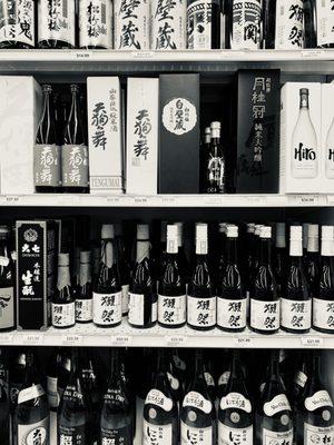 Sake selections