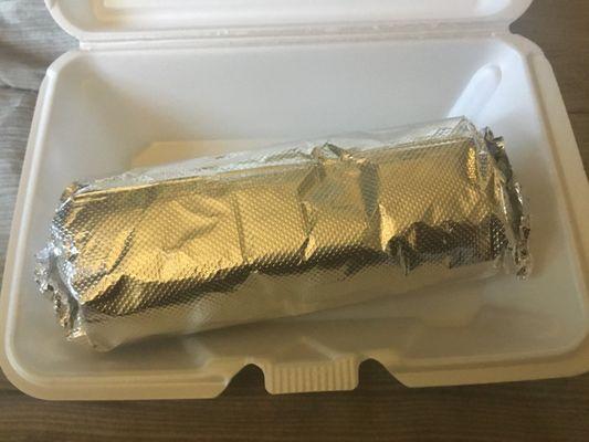 Carne Asada Burrito