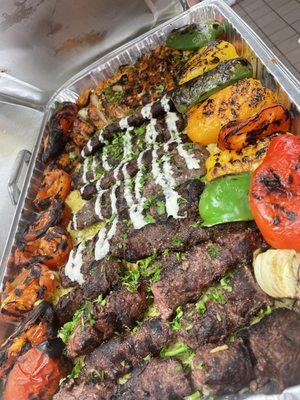 Mix Kabob family Tray