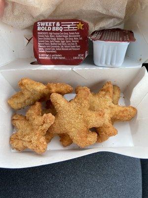 Oct 2023: 6 Piece - Chicken Stars