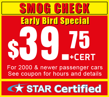 EZ Star Smog Test Only 2