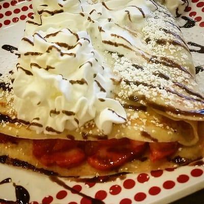 Fraise amore crepe