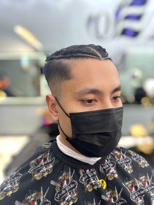 Cut and braids by Miyuki. IG: @hairbymiyuki