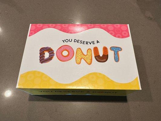 Cute donut box