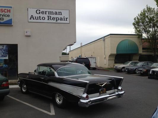 This 1957 Chevy was only 10 years old when we started fixing cars here in Fresno.