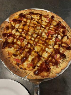 Sweet and spicy pizza