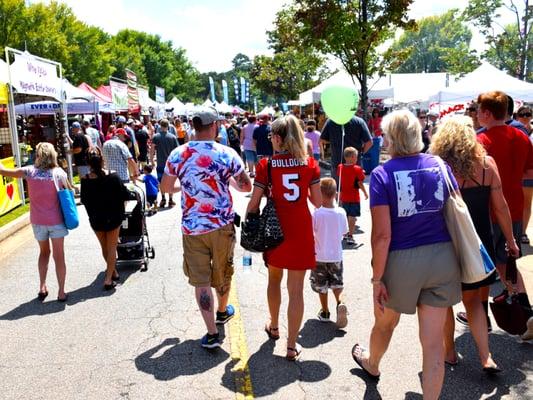 City of Kennesaw's Pigs & Peaches BBQ Festival at Adams Park