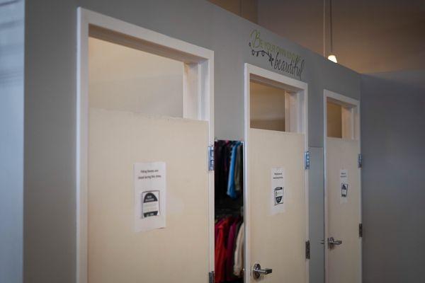 Dressing rooms