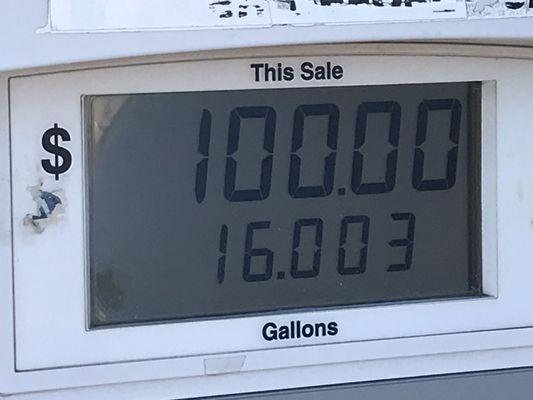 We paid the highest gas bill, ever.