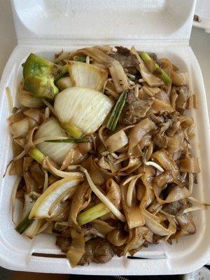 45. Beef Chow Fun in Black Bean Sauce