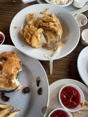 Mushroom burger