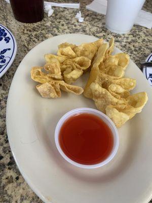 Cheese wontons