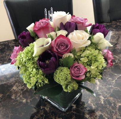 Gorgeous arrangement at a reasonable price