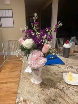 Arrangement that arrived