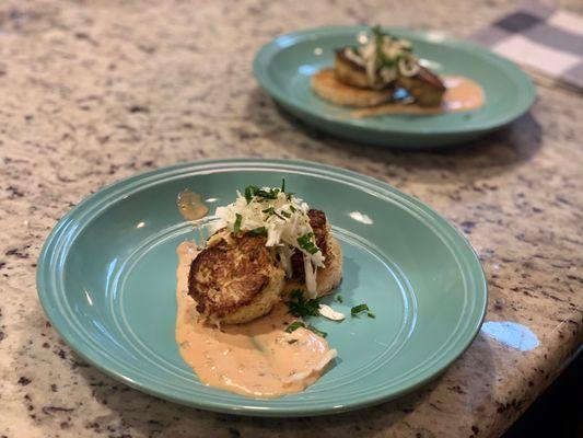 Mini Lump Crab Cakes (no fillers)