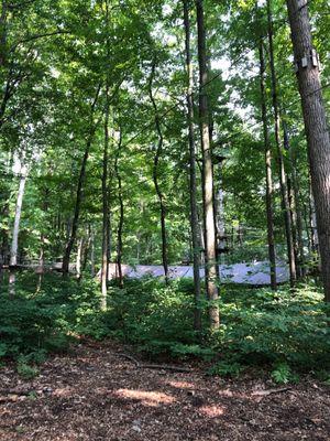 the ropes course