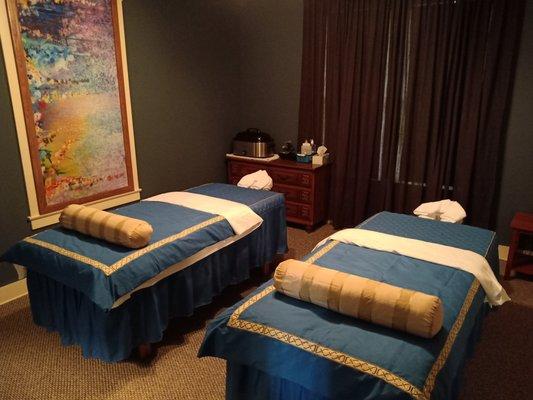 We think we have the nicest massage rooms in town. What do you think?