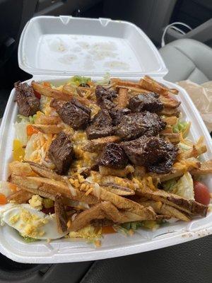 Steak salad