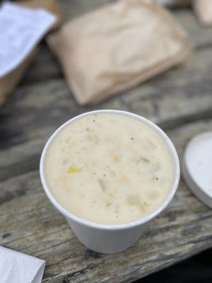 Clam chowder