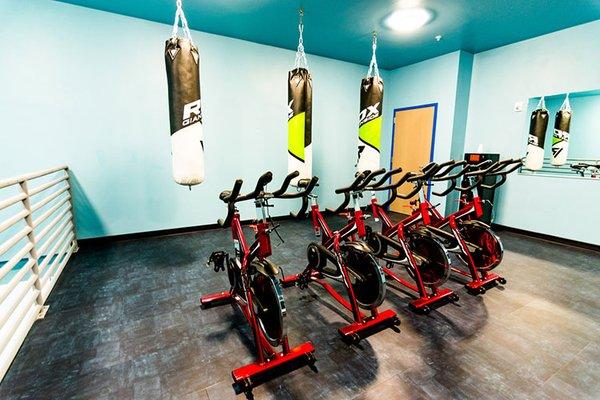 C9 Flats Fitness Center with Exercise Equipment