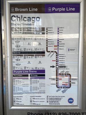 Brown Line Map-July 2023