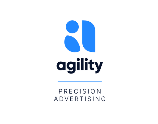 Agility Precision Advertising With Blue Divider