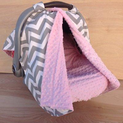 Handmade with quality fabrics. This Car seat Blanket cover provides a cozy and private space for your newborn baby. It is made using the bes