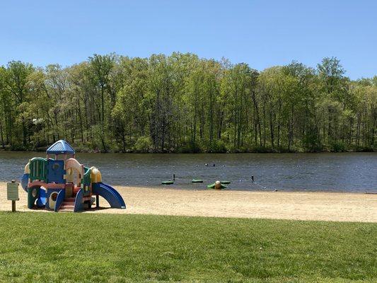 Playground at the beach.