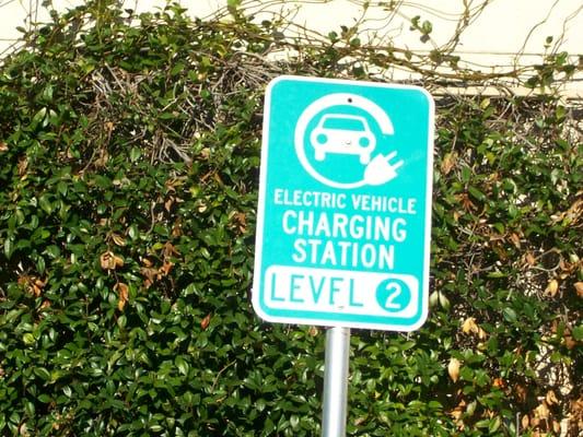 Charge your cars in the parking lot while you shop.