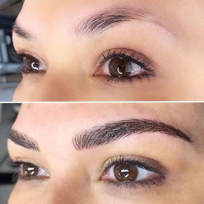 Beautiful and natural brows By Terah knight @MRSTUDIO