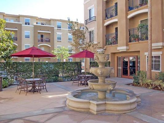 Courtyard with Fountain