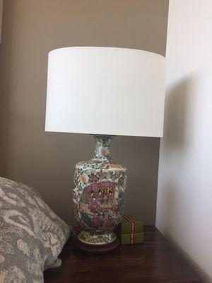 Super happy with my new contemporary shades for my oriental vase lamps