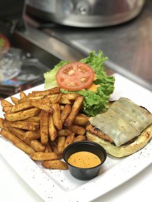 Salmon Burger