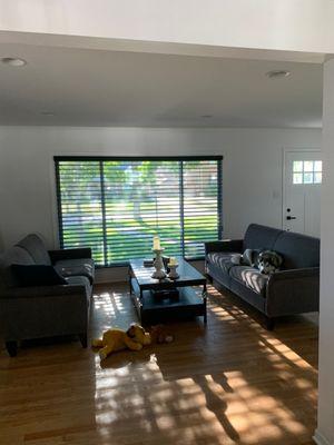 Hunter Douglas black silhouette shades