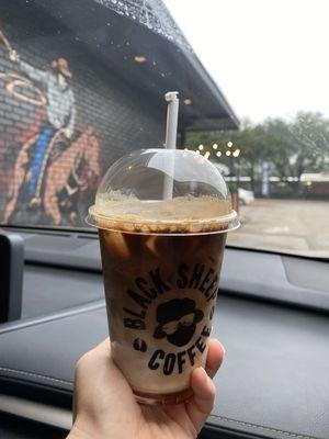 Iced Flavored Coffee at Black Sheep Coffee