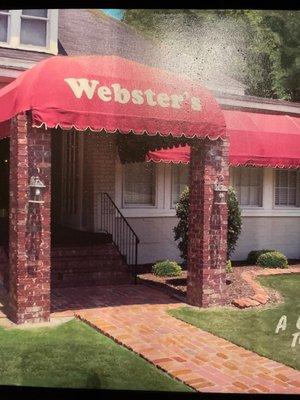 Webster's front entrance.