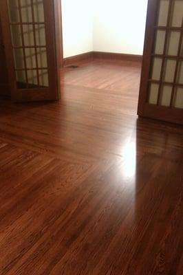 Dark Red Mahogany