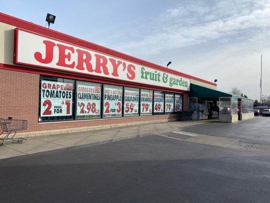 Jerry's always great prices but always a zoo