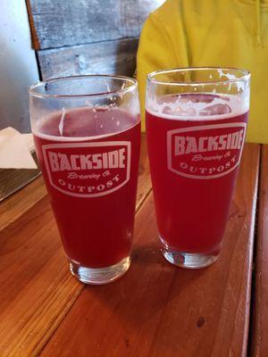 OMG we found Bandon Rain Cranberry Cider! Highly recommended.