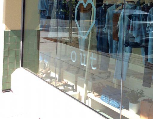 Window Display at Madewell in Berkeley