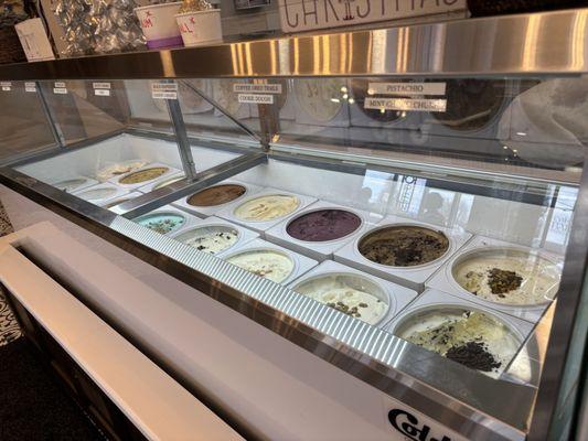 Ice cream display